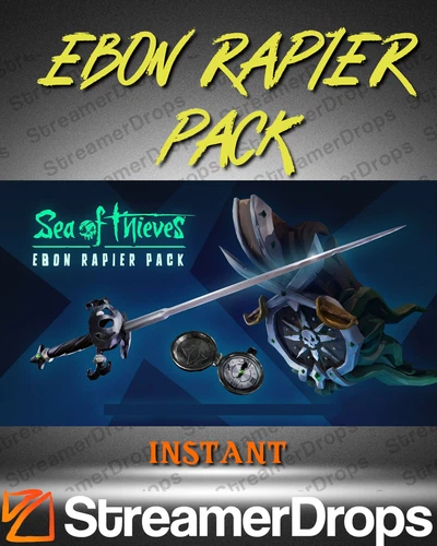 🔥Sea of Thieves🔥Ebon Rapier Pack Obsidian Figurehead - Pocket Watch PC / XBOX