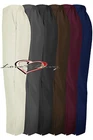 Ladies Tapered Trousers SHORT Leg Half Elastic Smart Work Office Pocket Trousers