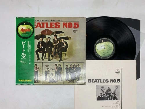 The Beatles Beatles No. 5 Japan LP OBI [94426ER]