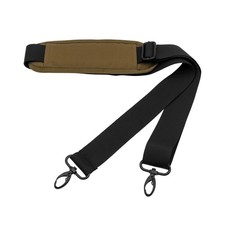 55 inch Padded Shoulder Strap, Thick Soft Universal Replacement with Metal Tan