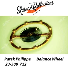 USED Usato Patek Philippe 23-300 Balance Complete 722 Bilanciere Ricambio