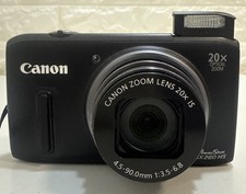 Canon PowerShot SX260 HS Digital Compact Camera Working 20x IS Lens Excellent Co