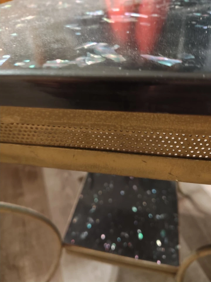 Vintage Stone Coffee Or End Table - Image 4 of 4