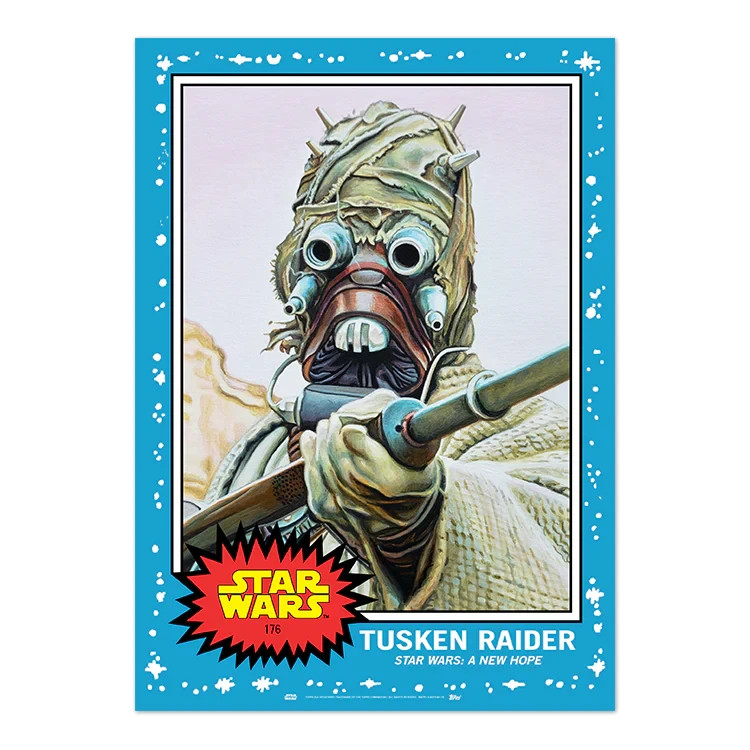 2021 Topps Star Wars Living Set #176- Tusken Raider - SP /1811