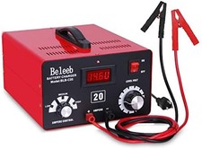 Adjustable battery charger desulfator maintainer
