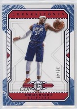 2018-19 Panini Cornerstones Quartz 38/49 Tobias Harris #139 0c6