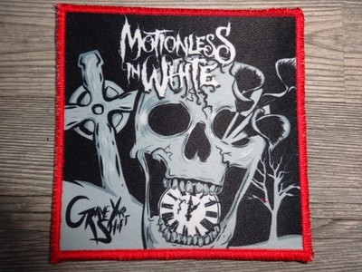 Motionless in White Patch Metalcore Red Border Bad Omens Lorna Shore Him Falling