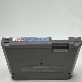 Super Mario Bros. 2 (Nintendo NES, 1988) AUTHENTIC CARTRIDGE ONLY