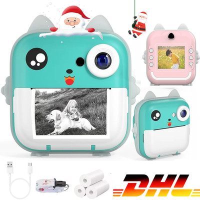 1080P HD Kinderkamera Digitalkamera Sofortdruck Kamera Spielzeug DHL