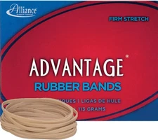 "Alliance Rubber 26339 1/4 Pound 3 1/2 x 1/8 inches(150 Bands), Beige 