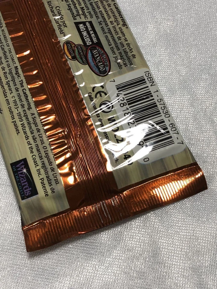 MTG  Urza's Legacy Magic the Gathering Booster  Portuguese 214799 - Image 4 of 4