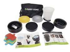 Gary Fong Speed Snoot Lightsphere Collapsible Kit with PowerGrid Gels