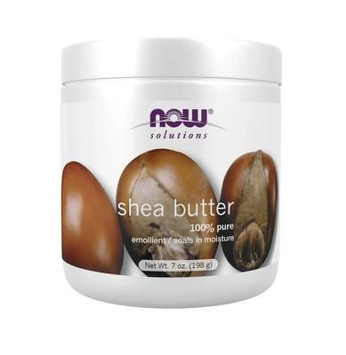 Now Solutions Shea Butter 7 oz 100% Pure Emollient/seals in Moisture 