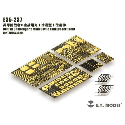 ET Model 1/35 E35-237 British Challenger 2 Main Battle Tank Detail Up part