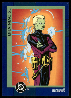 1993 SkyBox DC Cosmic Teams #93 Brainiac 5