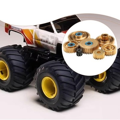 Metall Getriebe Gear Set ersetzt Ersatzteile für 1:14 RC Auto Abschlepp Schlepptraktor