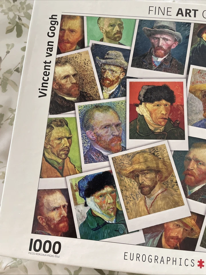 Eurographics Vincent van Gogh Selfies Self Portraits 1000 Piece Puzzle 19x26 - Image 2 of 4