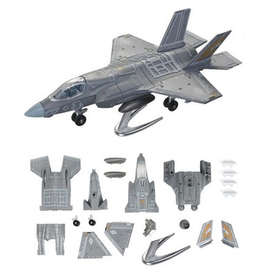 1/72 F-35 Stealth Fighter Assembly Model Kit 22cm Durable ABS Material Safe Gift