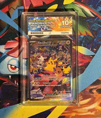 ACE 10 Pikachu ex 150/128 SIR Foil English 2026 30th Celebration