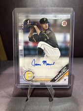 2019 Bowman - Prospect Autographs James Marvel #PA-JM (AU, RC)