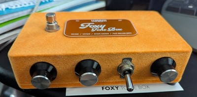 Warm Audio FOXY TONE BOX Octave Fuzz Effects Pedal