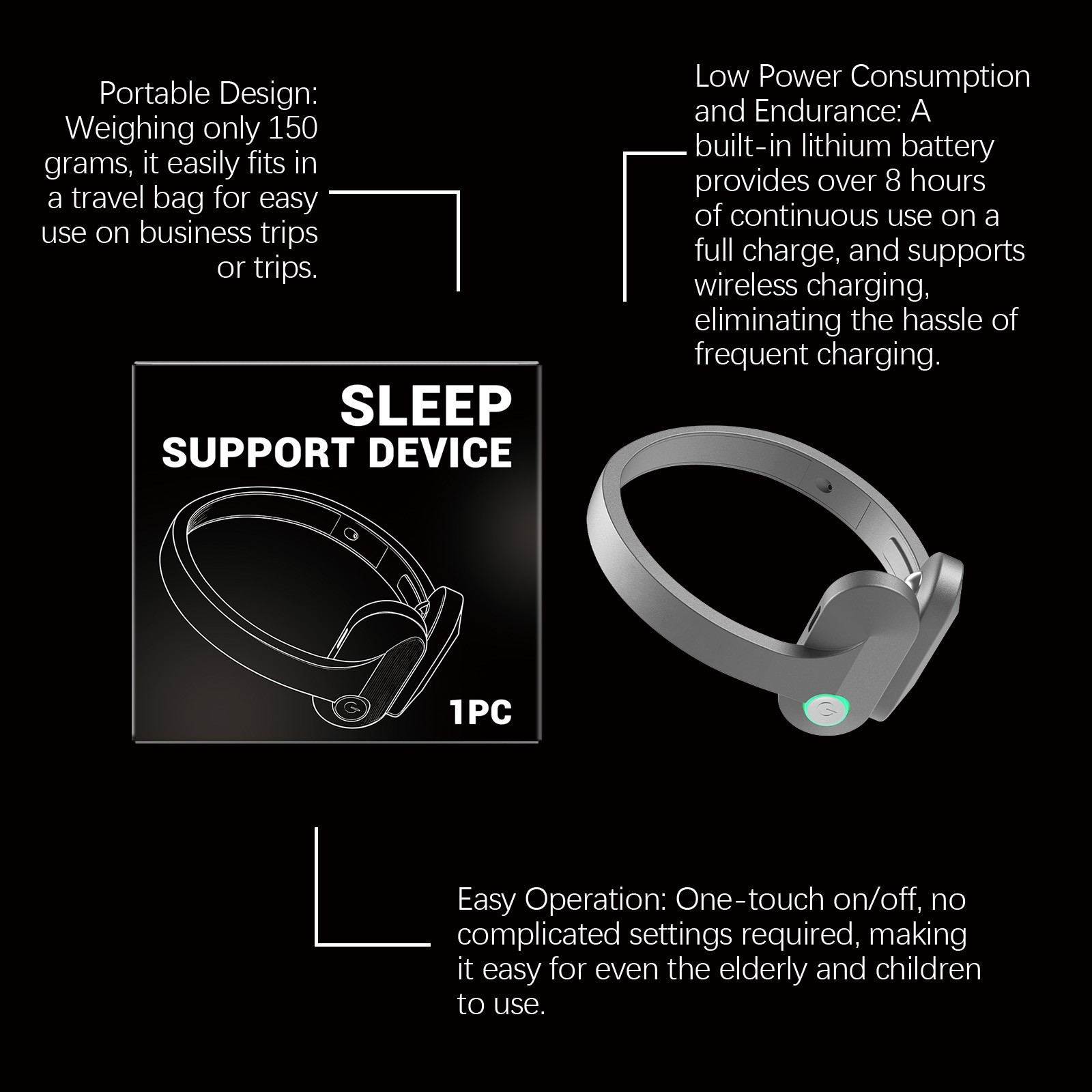 Pulsetto Vagus Nerve Stimulation Device Personalized Wellness Relaxation Device