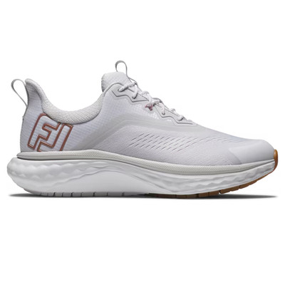 FootJoy Quantum Women - US Size: 5.5, Color: White / Rose, Width: Medium