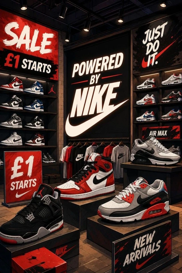 Best Nike Sneaker Bargains And Sales & £1 Starts