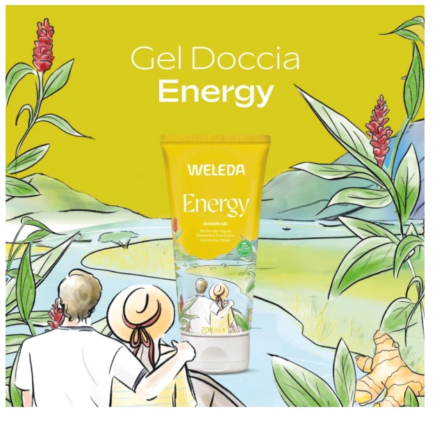 Weleda Aroma Shower Energy, bagno doccia agli aromi 100% origine naturale - Immagine 4 di 4
