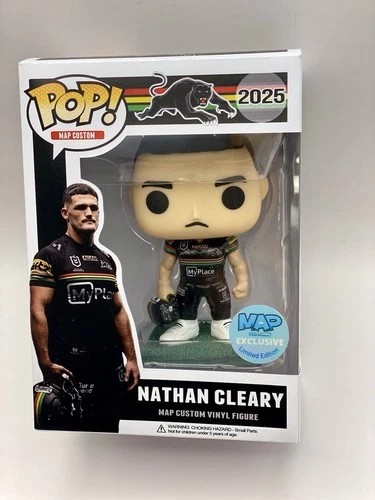 MAP Customs Nathan Cleary Penrith Panthers Las Vegas  NFL Custom Figure Pop