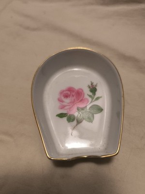 Meissen Aschenbecher  ca. um 1920, 2.Wahl, Rosenmuster 