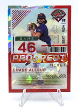 2024 Panini Prospect Edition - Chase Allsup #75 Red Ice