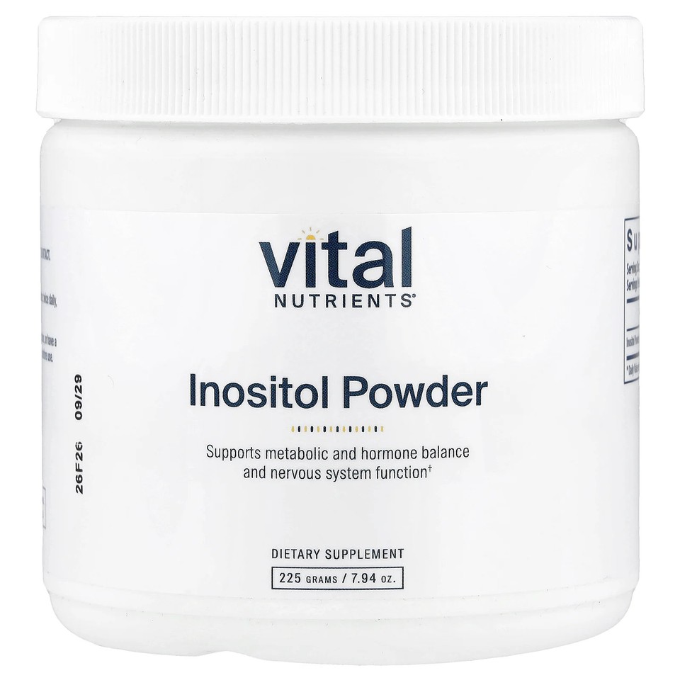 Inositol Powder, 7.94 oz (225 g)