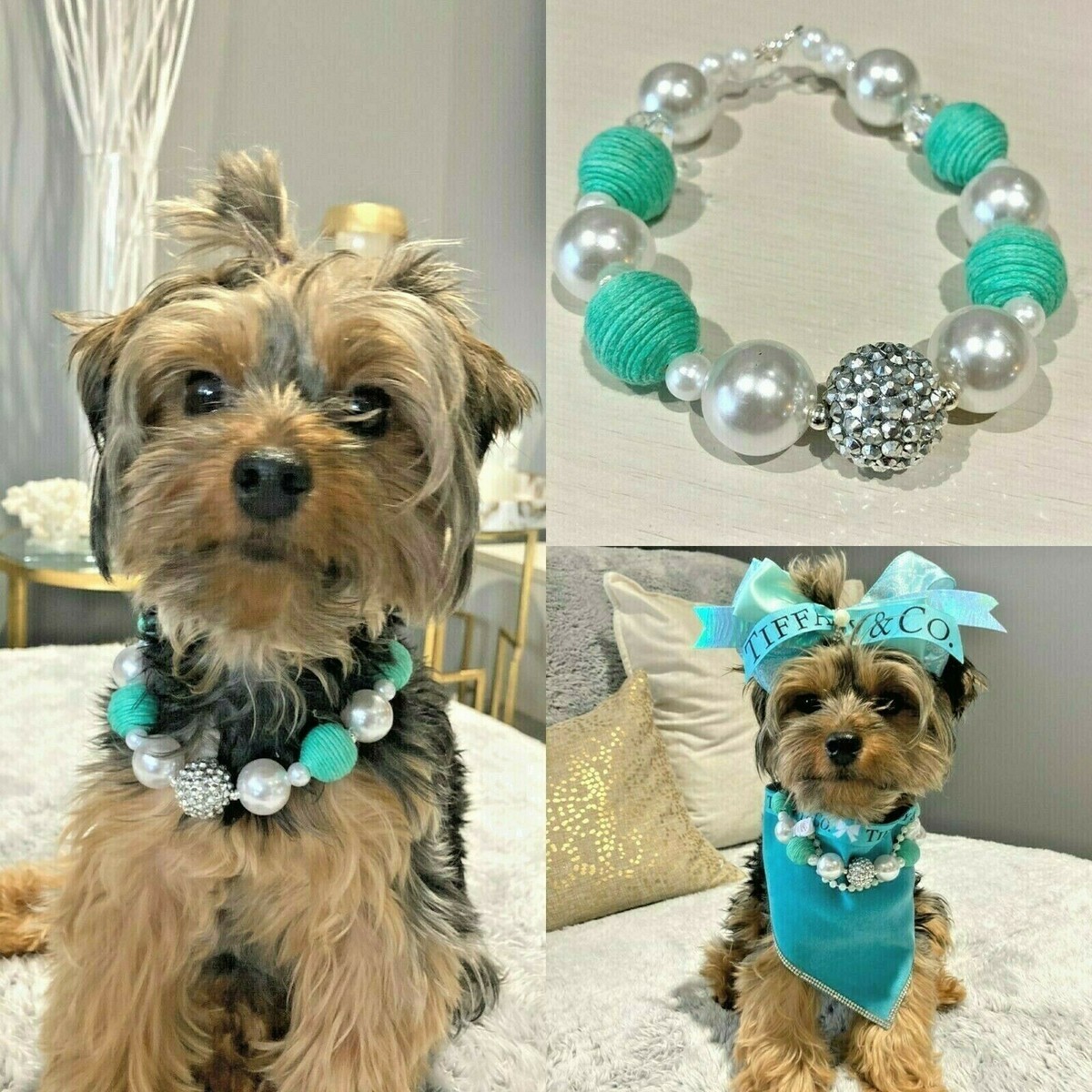 アクセサリー PREEK BAROUQUE PERAL DOG CHOKER NECKLACE PREEK＞BAROUQUE PERAL DOG CHOKER NECKLACE/チョーカー