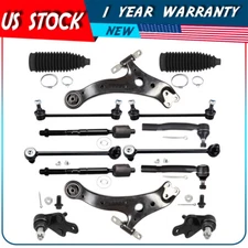 Front Lower Control Arm Tie Rod End Suspension Kit For 2007-2011 Toyota Camry