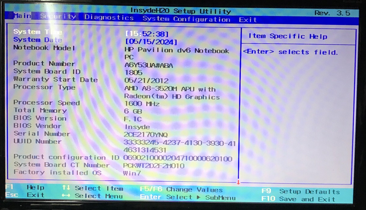 Hp Pavilion Hp Bios Update Recovery System Bios Recovery Laptop Hp