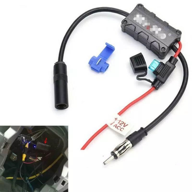 Car radio 2024 antenna amplifier