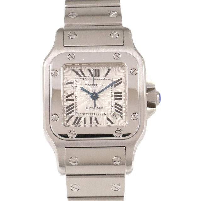 Cartier Santos Silver Women's Watch 