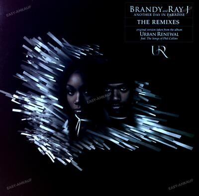 Brandy And Ray J - Another Day In Paradise Maxi (VG+/VG+) '