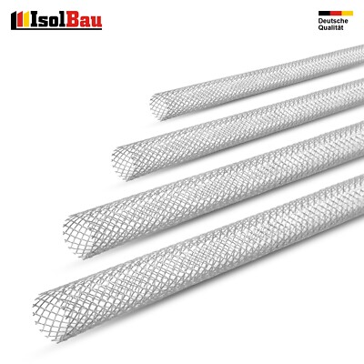 Siebhülsen Metall Ø12mm-Ø26mm Gitterhülsen M8-M20 Verbundmörtel Ankerhülsen 1m