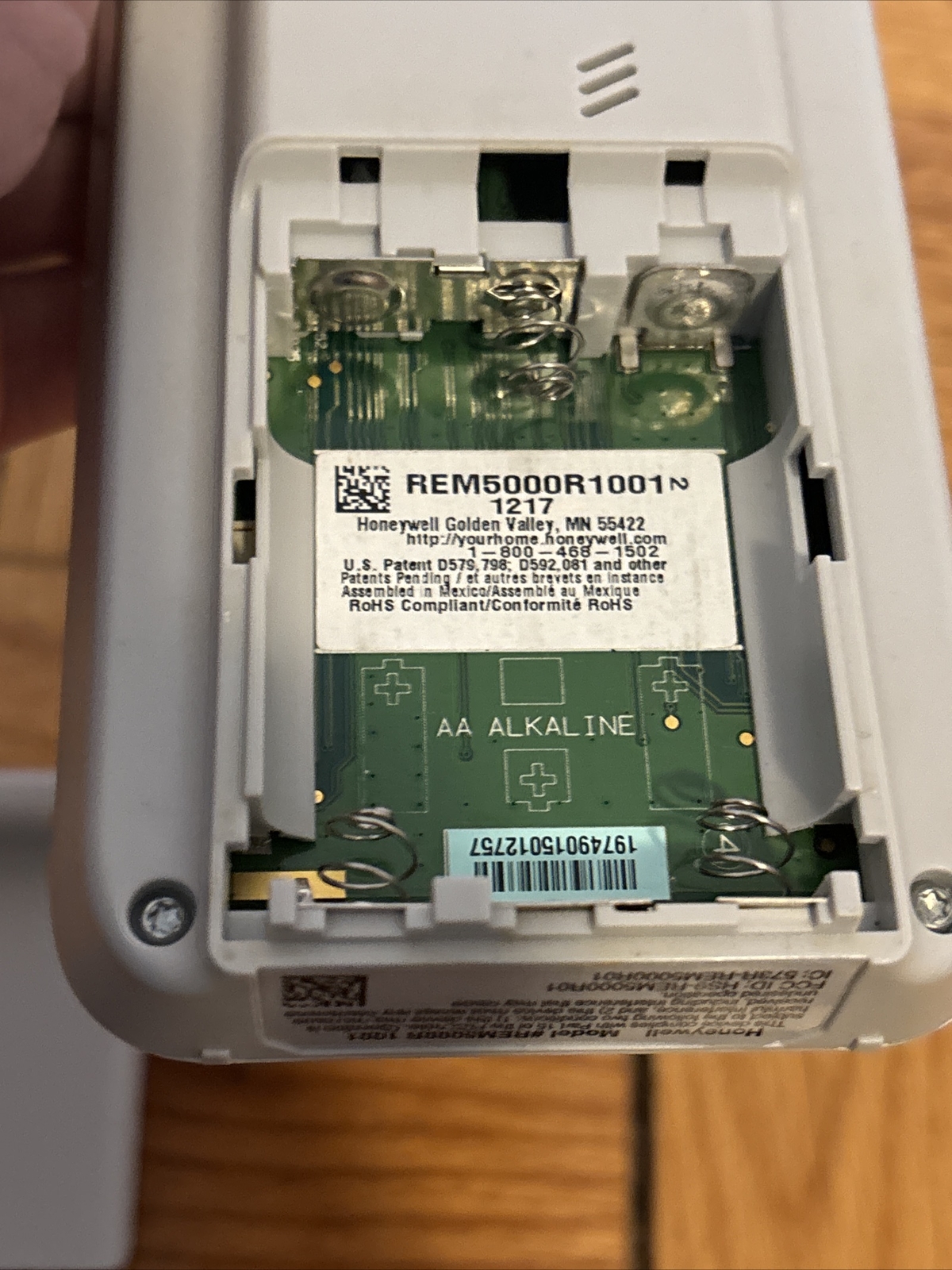 HONEYWELL REM5000R1001 PORTABLE COMFORT CONTROL READ DESCRIPTION FREE