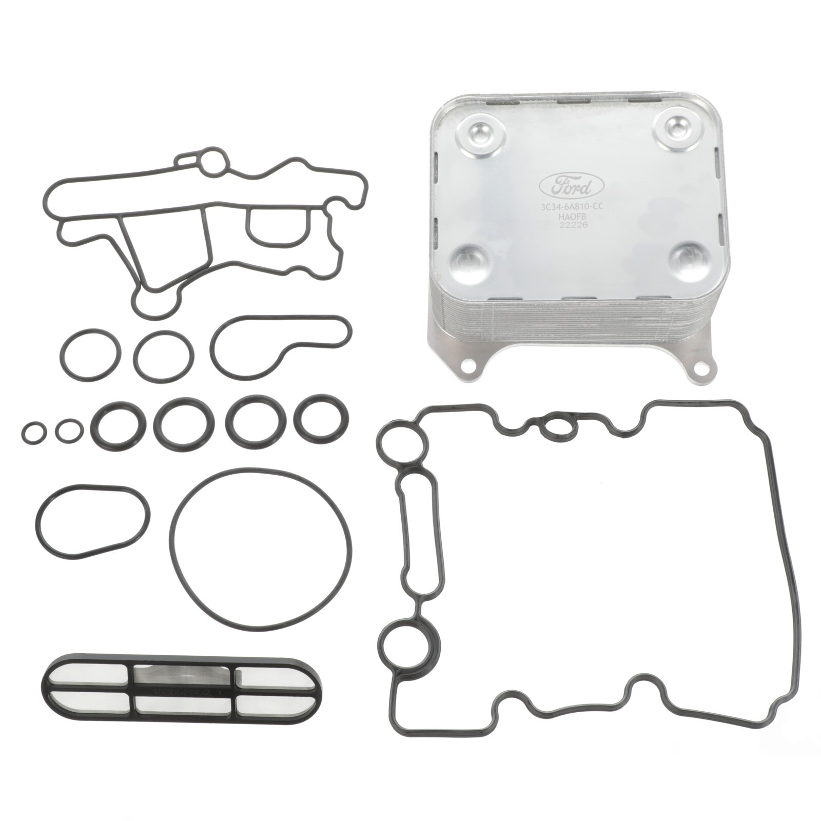 Kit de enfriador de aceite para Ford F250, F350, F450, F550 2003-2007 (P/N no disponible)