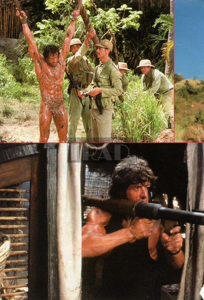 SYLVESTER STALLONE Rambo First Blood 2 1985 JPN Picture