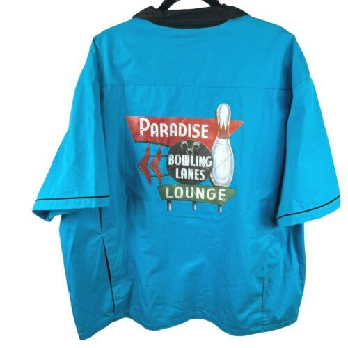 Cruisin USA Bowling Shirt Retro Style Mens Size 2XL XXL | eBay