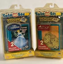 Cartuccia Raccontastorie del Telestory interattivo di Cenerentola e Il Re Leone