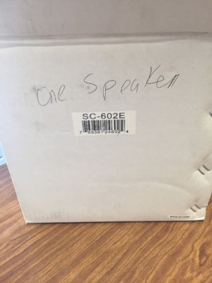 OEM Systems Model SC602E Flush Mount Wall / Ceiling Speakers NIB