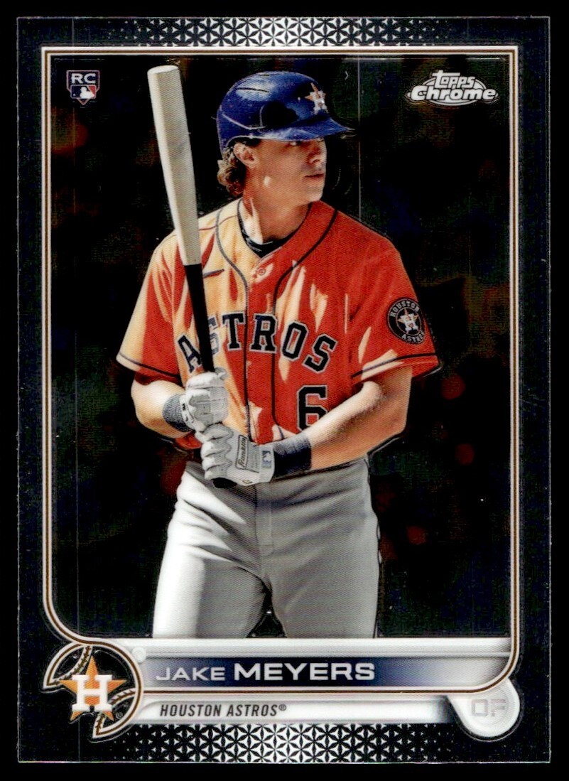 2022 Topps Chrome Jake Meyers Rookie G19 Houston Astros #114
