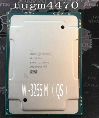 Intel Xeon w-3265m QS CPU processor 24-core 48-line 2.7ghz-4.6ghz 205w lga3647