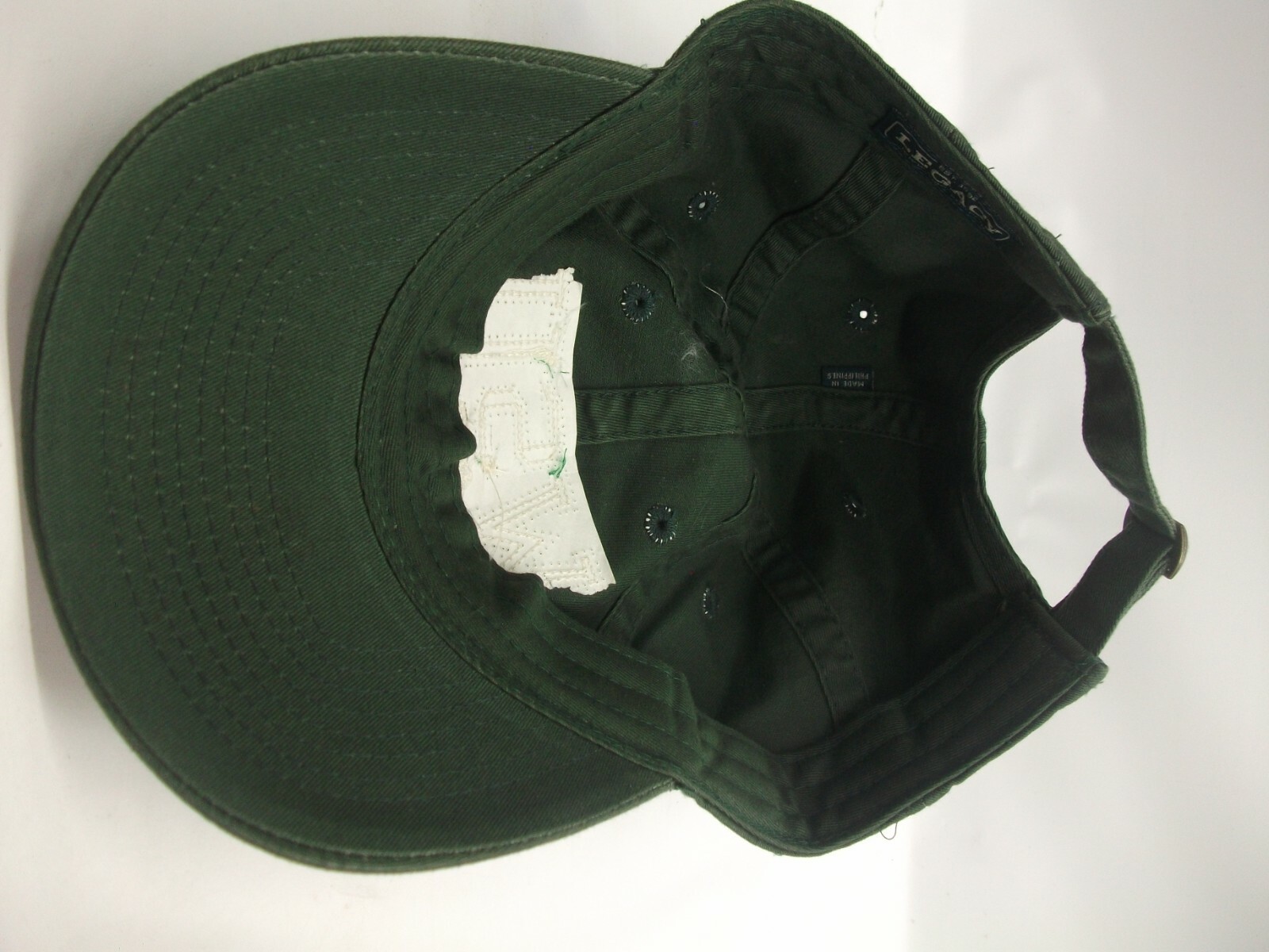 WSU 1967 Wright State Hat Green Strapback Basebal… - image 7