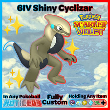 CYCLIZAR ✨SHINY✨/Non-Shiny 6IV Pokemon SCARLET and VIOLET Competitive VGC 23 EVs